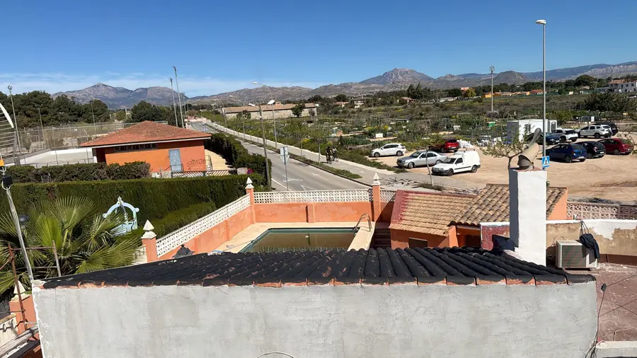 Cubierta plana terminada tras la impermeabilización